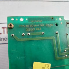 Siemens C79040-a310-c361-03-85 Digital Output Module