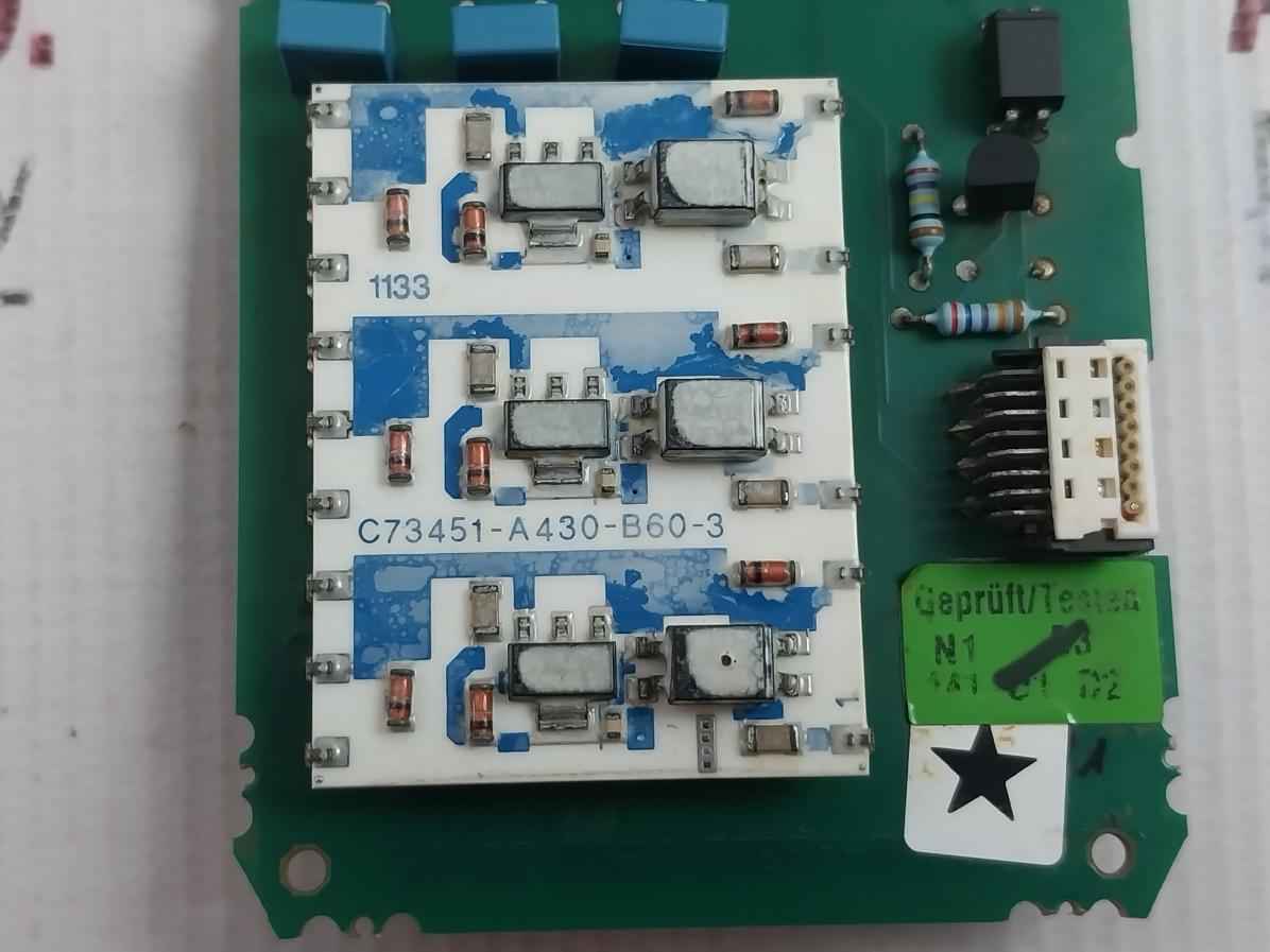 Siemens C79040-a6310-c900-05-ss Alarm Module Sg Sl11241