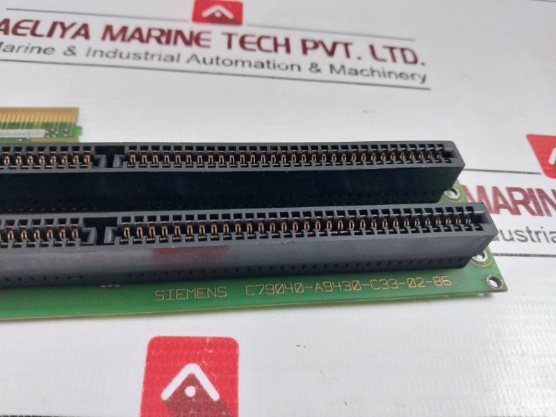 Siemens C79040-a9430-c33-02-86 Input Module 70933497/a00 E53863