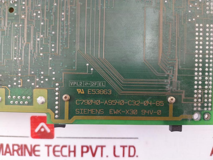 Siemens C79040-a9540-c32-04-85 Printed Circuit Board 94V-0 C79040-a9540C32-04-86
