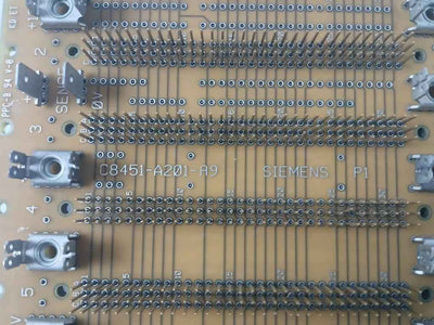 Siemens C8451-a201-a9 Plc Card Slot Back Plane Ppc-b 94 V-0