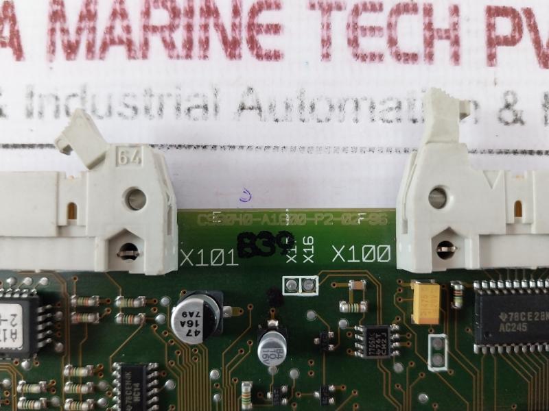 SIEMENS C98040-A1600-P2-02-Z185 AUTOMATION INC ZINCO 110