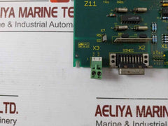 Siemens C98040-a1600-p2-02-z185 Control Board Ab X 2 To 16/1 Ver 1.0