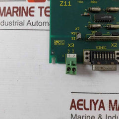 Siemens C98040-a1600-p2-02-z185 Control Board Ab X 2 To 16/1 Ver 1.0