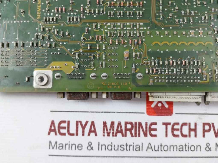 Siemens C98040-a1600-p2-02-z185 Control Board Ab X 2 To 16/1 Ver 1.0