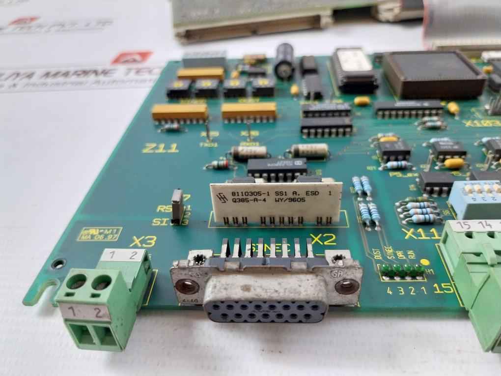 Siemens C98040-a1600-p2-02-z185 Control Board Ab X 2 To 16/1 Ver 1.0