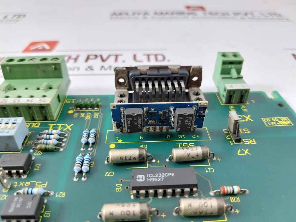 Siemens C98040-a1600-p2-02-z185 Control Board Ab X 2 To 16/1 Ver 1.0