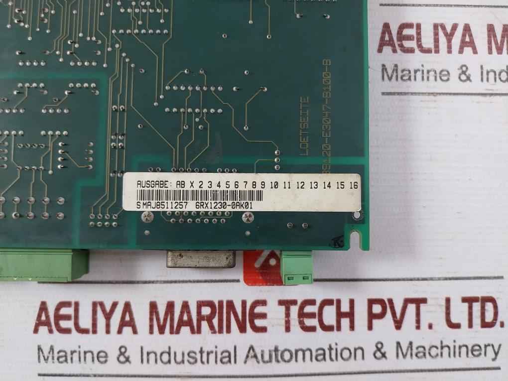 Siemens C98040-a1600-p2-02-z185 Control Board Ab X 2 To 16/1 Ver 1.0