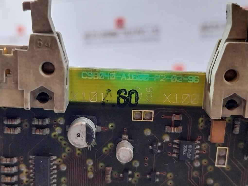 Siemens C98040-a1600-p2-02-z185 Control Board Ab X 2 To 16/1 Ver 1.0