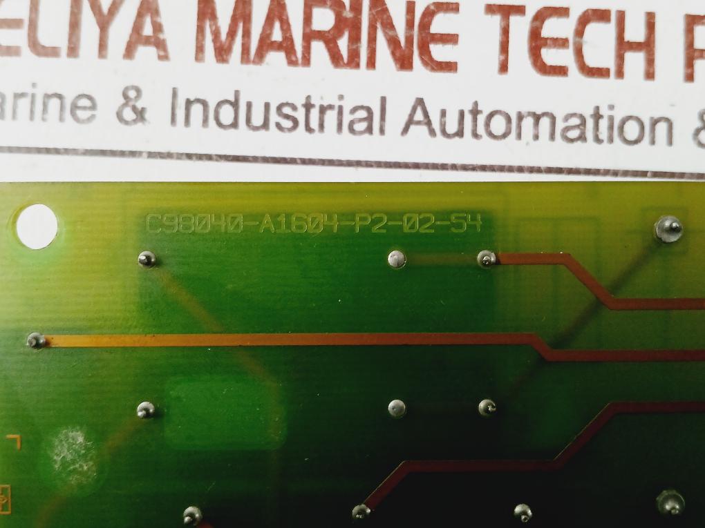 Siemens C98040-a1604-p2-02-85 Drive Board C98043-a1604-l1