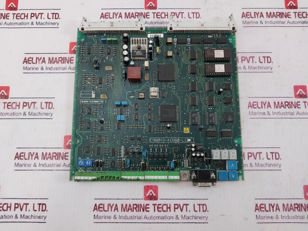 Siemens C98040-a1660-p1-05-z186 Plc Circuit Board