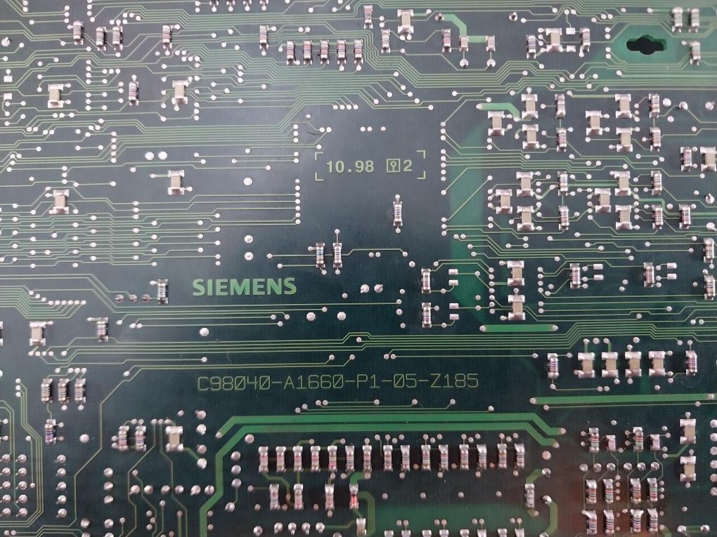 Siemens C98040-a1660-p1-05-z186 Plc Circuit Board