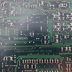 Siemens C98040-a1660-p1-05-z186 Plc Circuit Board