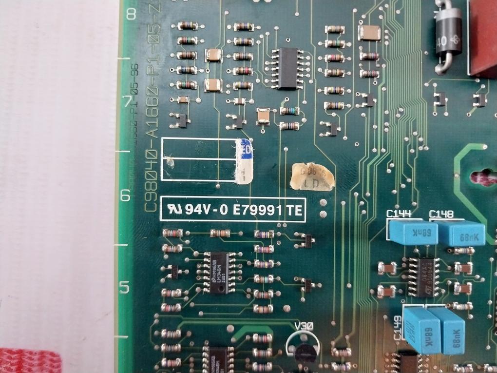 Siemens C98040-a1660-p1-05-z186 Plc Circuit Board