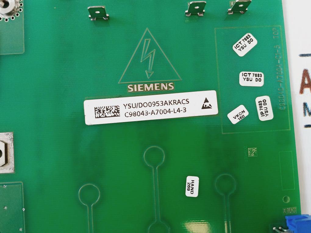 Siemens C98040-a7004-c1-5 Printed Circuit Board 94v