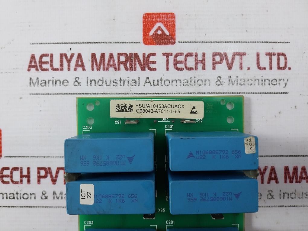 Siemens C98040-a7011-c1-02 Capacitor Pcb Board 94v-0 Cv0 Ysu/a10453acuacx