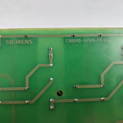 Siemens C98040-a7011-c1-03 Printed Circuit Board 94V-0