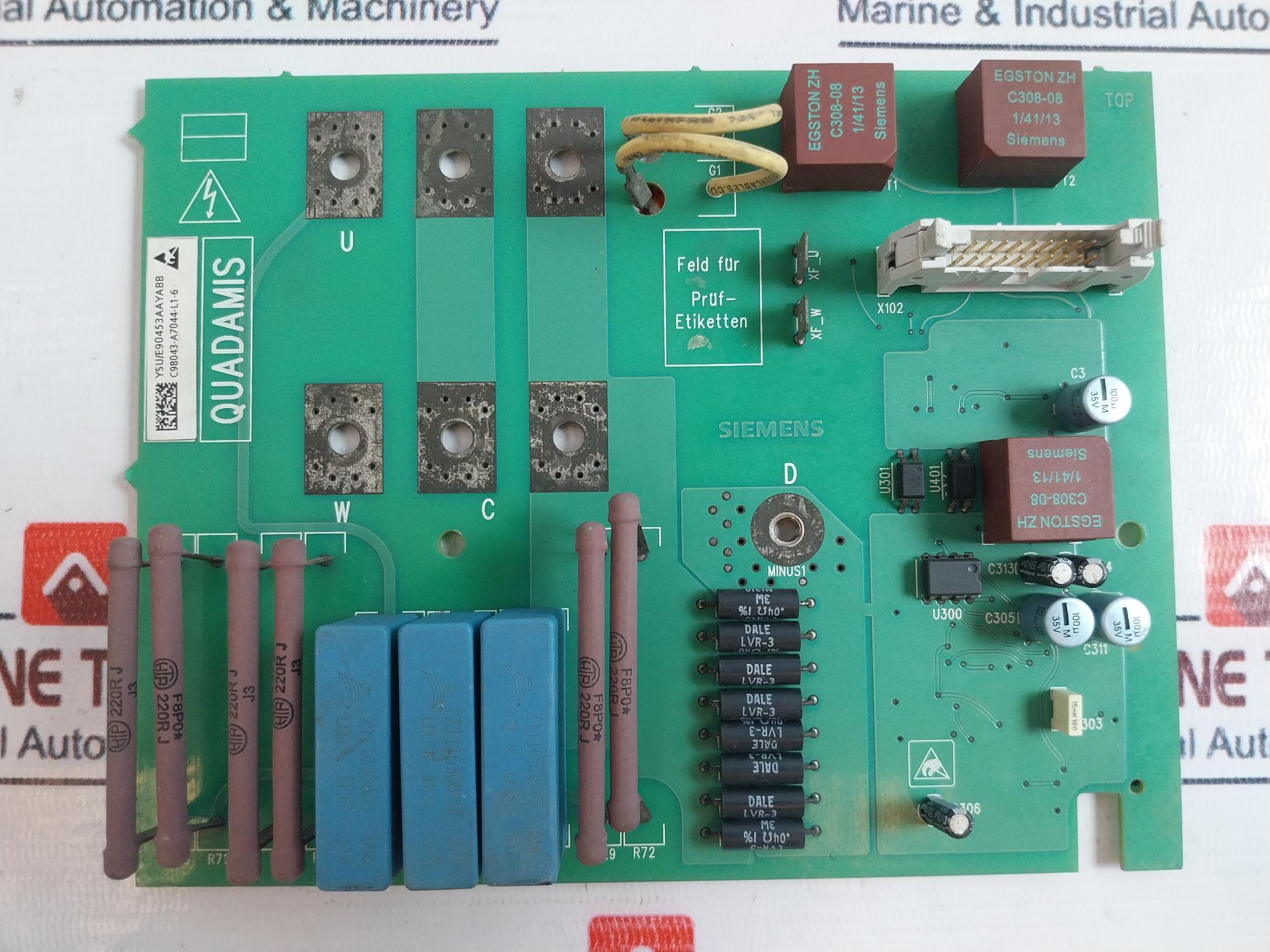 Siemens C98040-a7044-c1-2 Printed Circuit Board