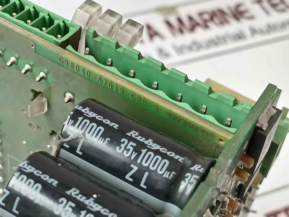 Siemens C98040-a7619-c25-3 Power Supply Module 94V-0