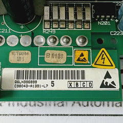 Siemens C98043-a1391-l7 Power Supply Board Q6Ln396899