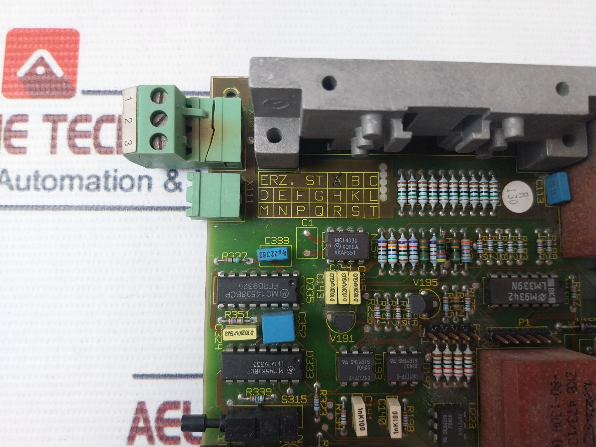 Siemens C98043-a1421-l 3-02 Printed Circuit Board