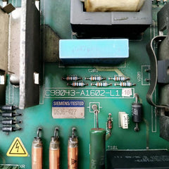 Siemens C98043-a1602-l1-10 Power Interface Board
