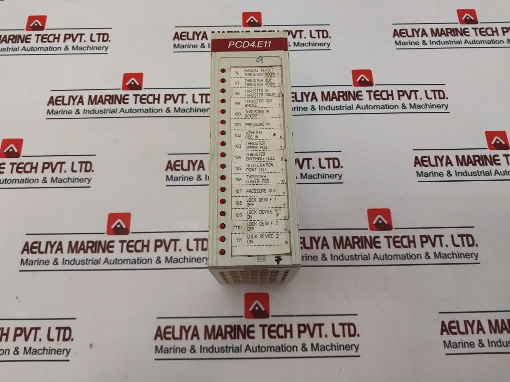 Saia Pcd4.e110 Digital Input Module Version: A