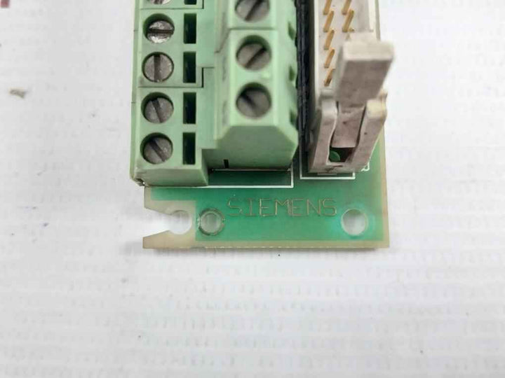 Siemens C98043-a1616-l1-04 Terminal Board