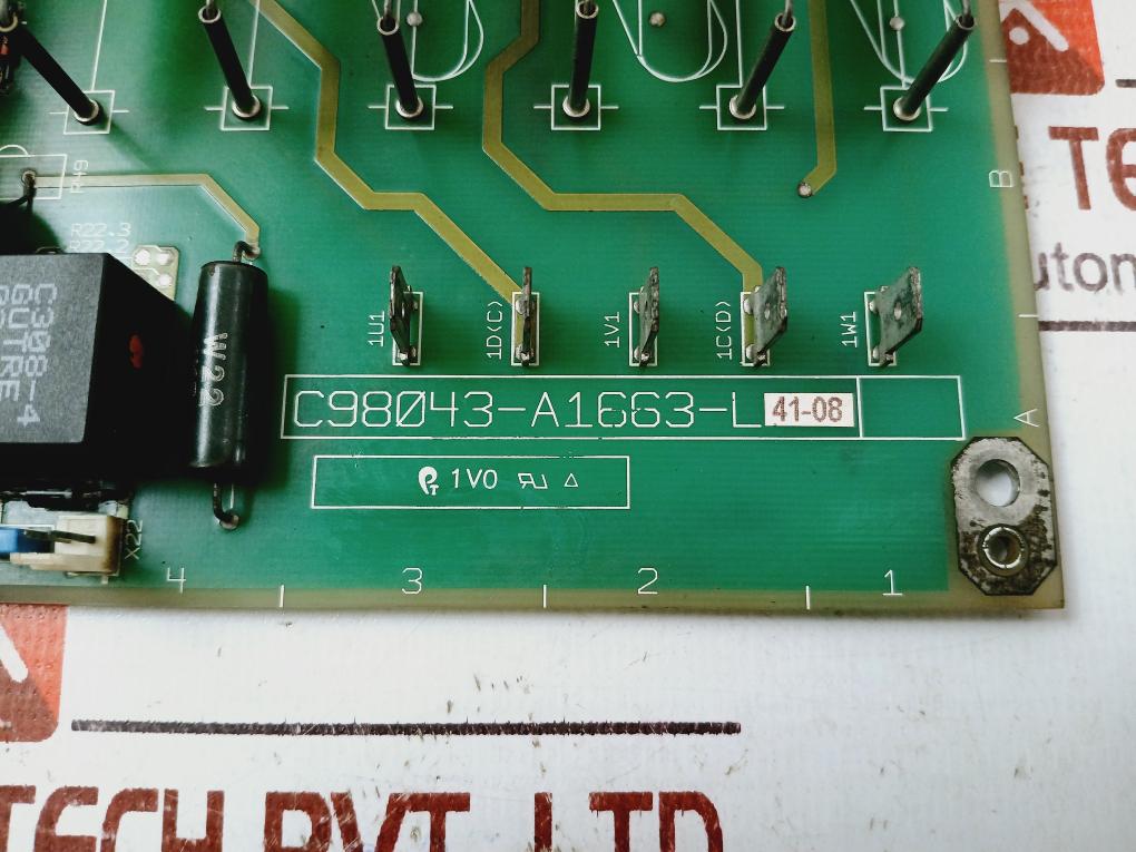 Siemens C98043-a1663-l41-08 Power Board C98040-a1663-p2-02-85