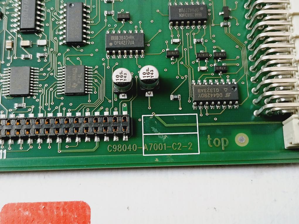 Siemens C98043-a7001-l2-4 Cud1 Control Board C98040-a7001-c2-2