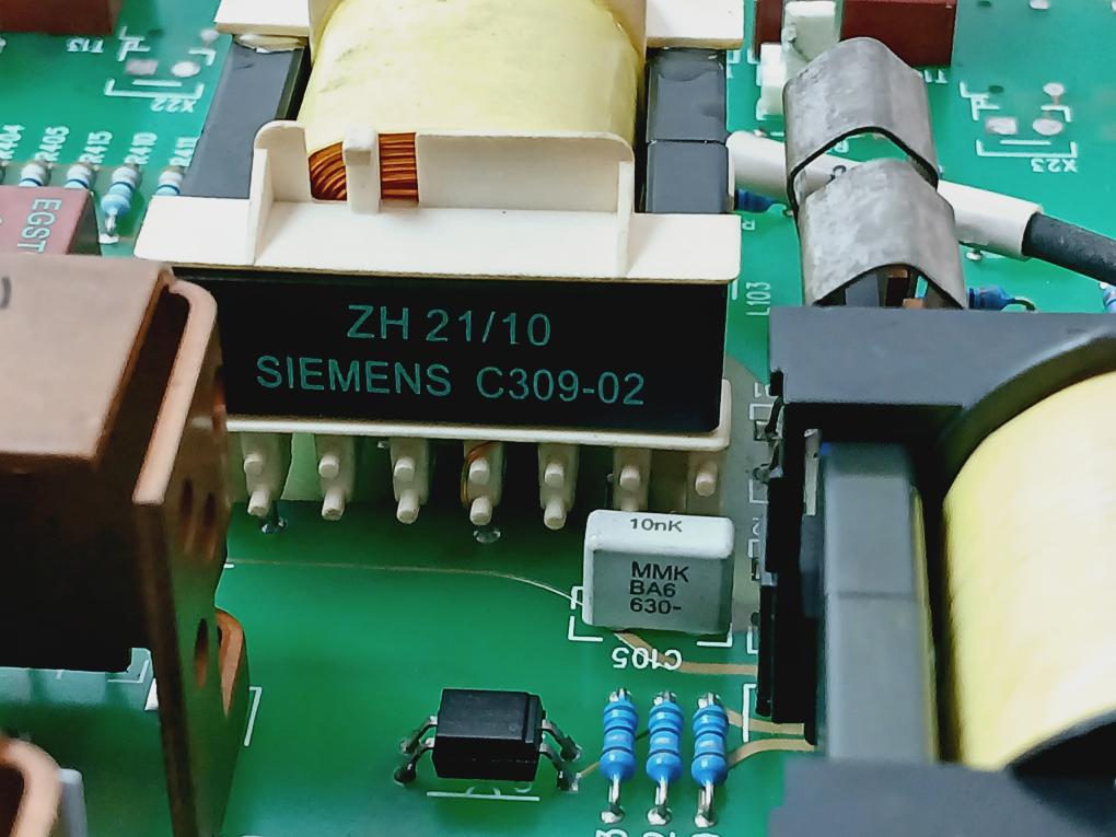 Siemens C98043-a7002-l1-12 Converter Power Supply Board C98040-a7002-c1-5