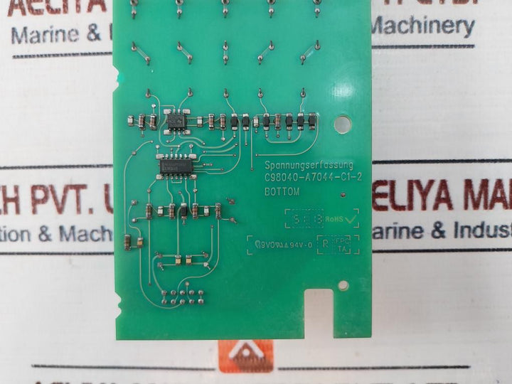 Siemens C98043-a7044-l1-6 Voltage Detection Pc Board