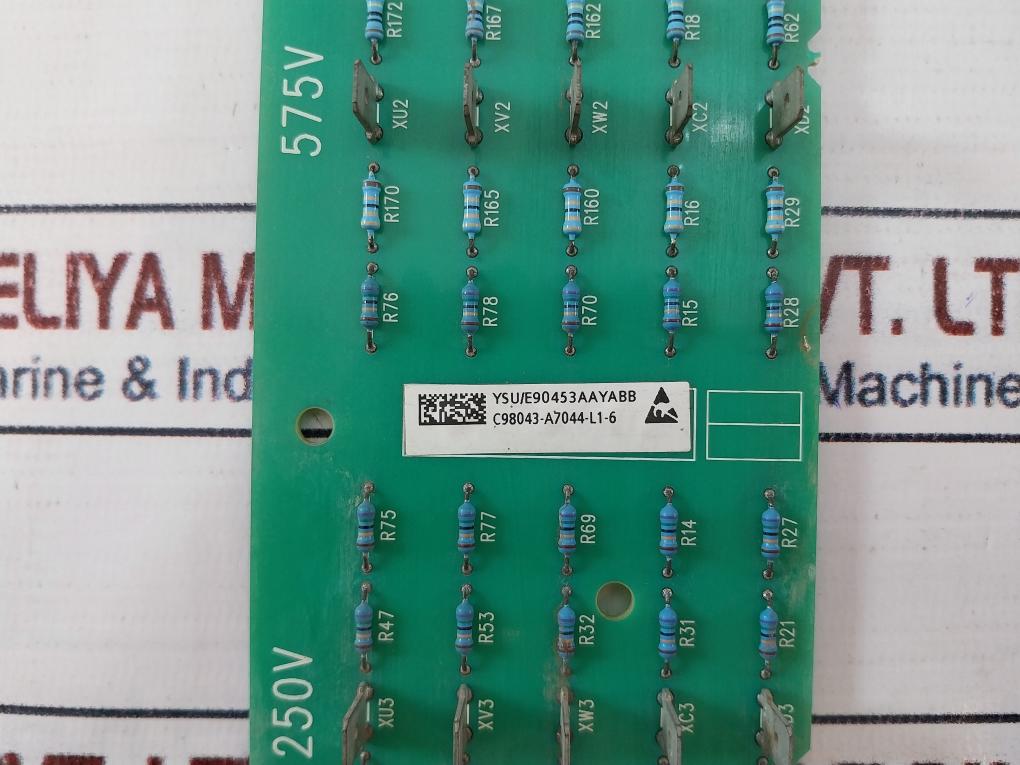 Siemens C98043-a7044-l1-6 Voltage Detection Pc Board
