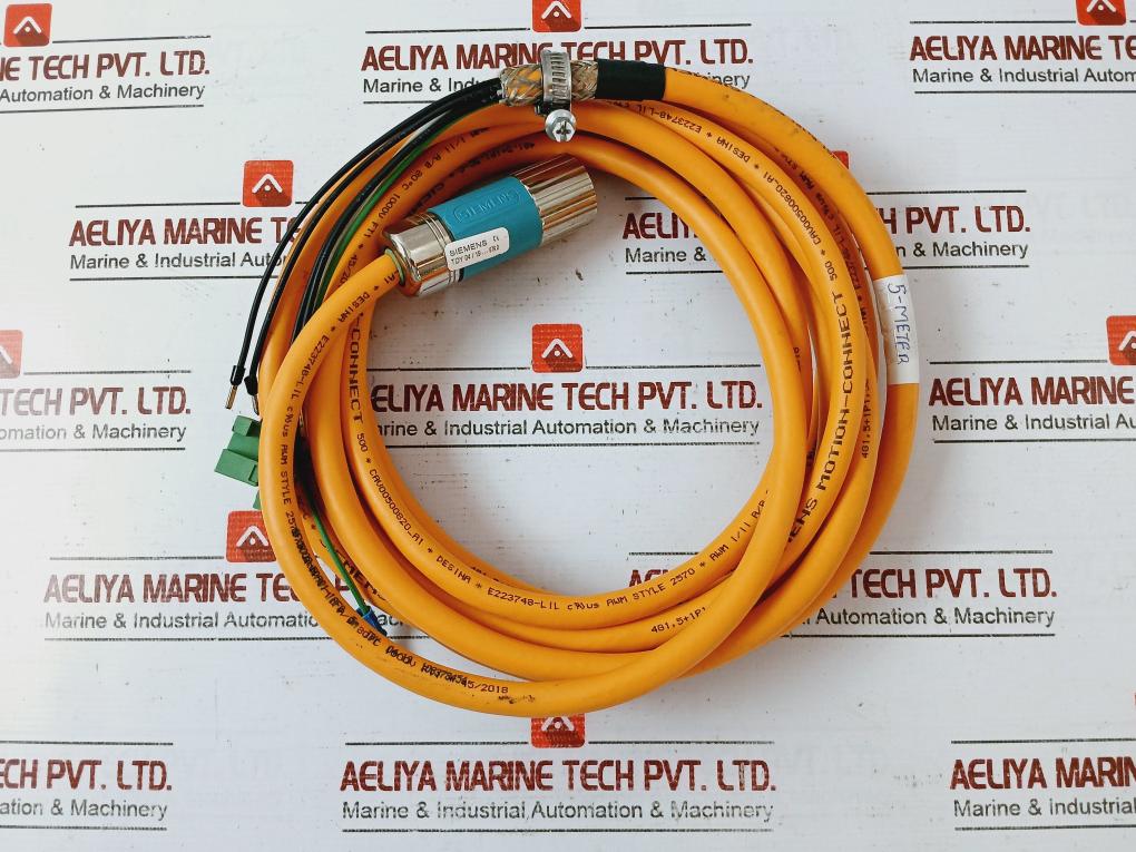 Siemens Cav00500820-a1 Motion-connect Cable 5 Meter 1000V 80C E223748-lil