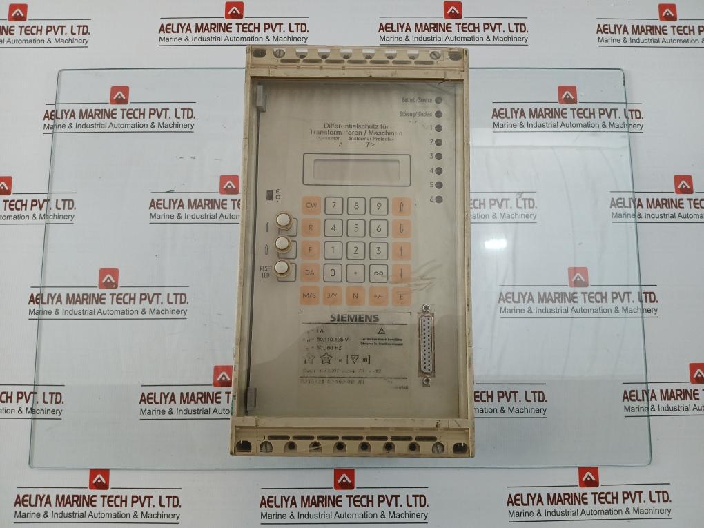 Siemens Comparison Protection Relay 7Ut5121-4Da00-0B/Jh 50,60 Hz