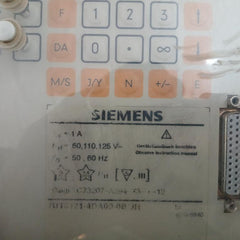 Siemens Comparison Protection Relay 7Ut5121-4Da00-0B/Jh 50,60 Hz