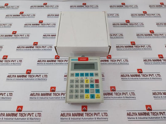 Siemens Coros Op5 6av3505-1fb12 Op5-a2 Operator Panel 4 Line Display