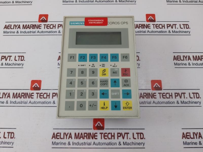 Siemens Coros Op5 6av3505-1fb12 Op5-a2 Operator Panel 4 Line Display
