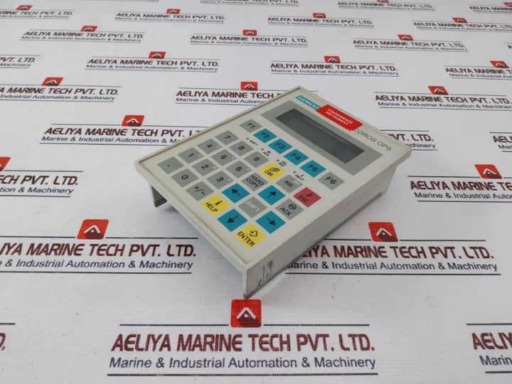 Siemens Coros Op5 6av3505-1fb12 Op5-a2 Operator Panel 4 Line Display