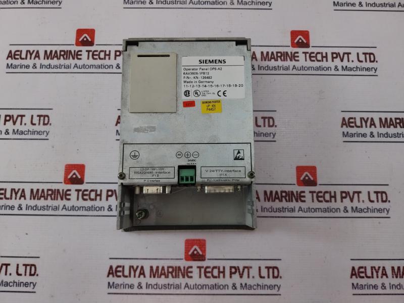 Siemens Coros Op5 6av3505-1fb12 Op5-a2 Operator Panel 4 Line Display