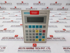 Siemens Coros Op5 6av3505-1fb12 Op5-a2 Operator Panel 4 Line Display
