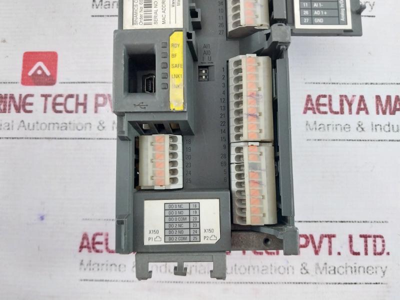 Siemens Cu240E-2 Pn Sinamics Control Unit 6Sl3244-0Bb12-1Fa0