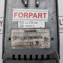 Siemens Cu250S-2 Dp Control Unit 6Sl3246-0Ba22-1Pa0 04-v4.60 (Not Working)