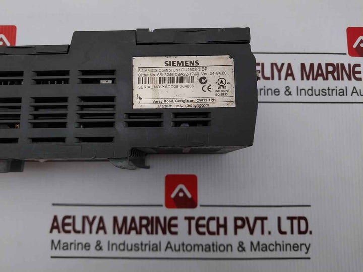 Siemens Cu250S-2 Dp Control Unit 6Sl3246-0Ba22-1Pa0 04-v4.60 (Not Working)