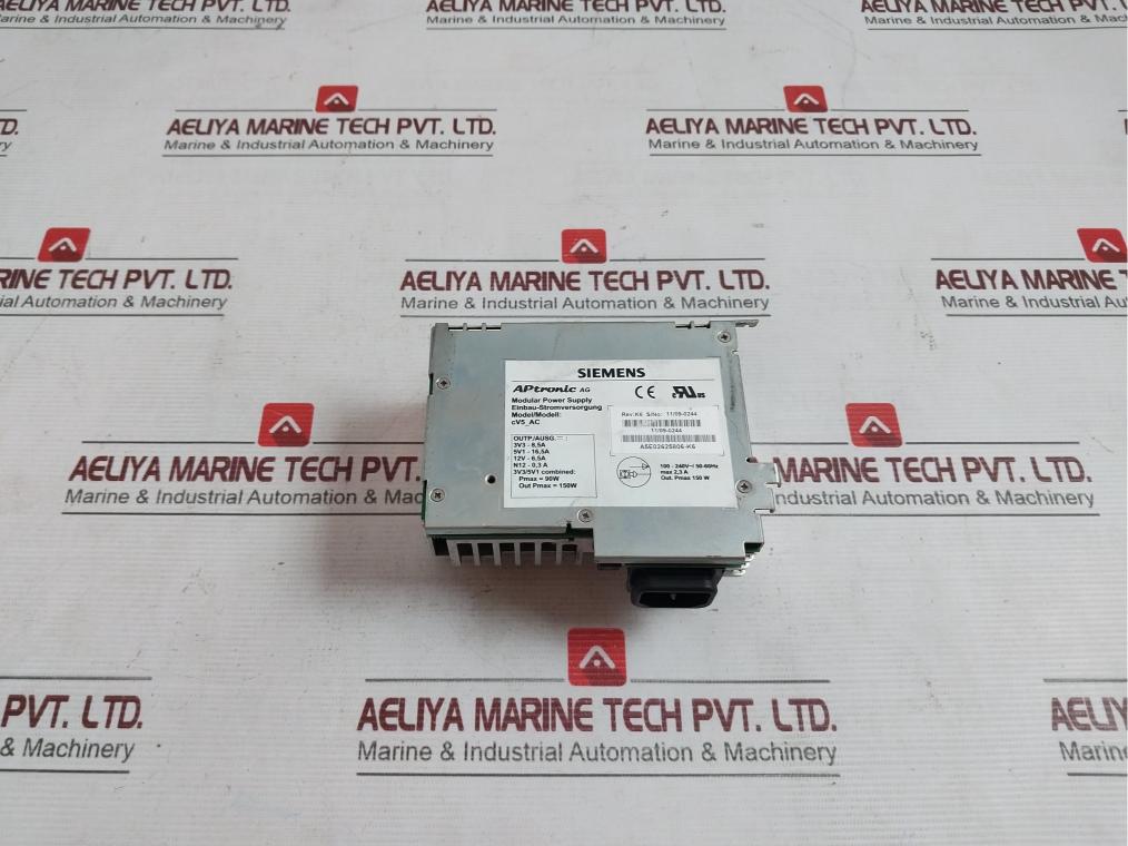 Siemens Cv5_Ac Modular Power Supply A5E02625806-k6 100-240V/50-60Hz 2,3A 150W