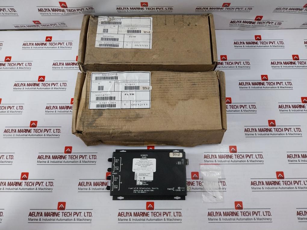 Siemens D2300Cps Rs485 Fire Alarm Fiber Optic Interface 24Vdc