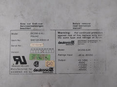 Siemens Dc250-5-hl Psuhc Power Supply S30122-k5035-x 250W