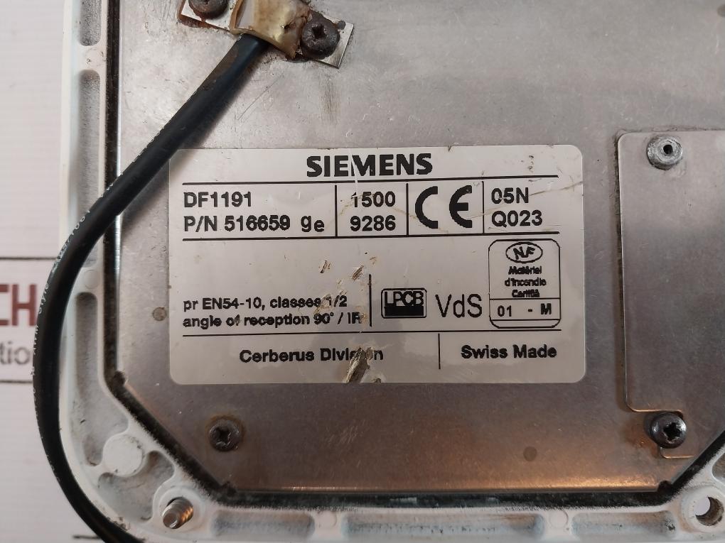 Siemens Df1191 Infrared Flame Detector 516659