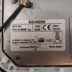 Siemens Df1191 Infrared Flame Detector 516659
