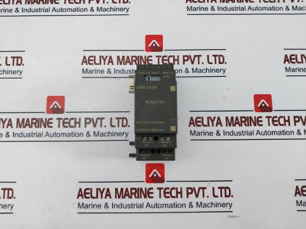 Siemens DM8 230R 6ED1 055-1FB00-0BA1 Expansion Module AC/DC 115..240V